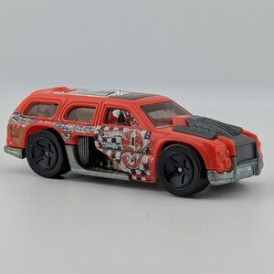 🚗 Hot Wheels Rollin’ Thunder Diecast Muscle Wagon | Custom Graphics | Loose